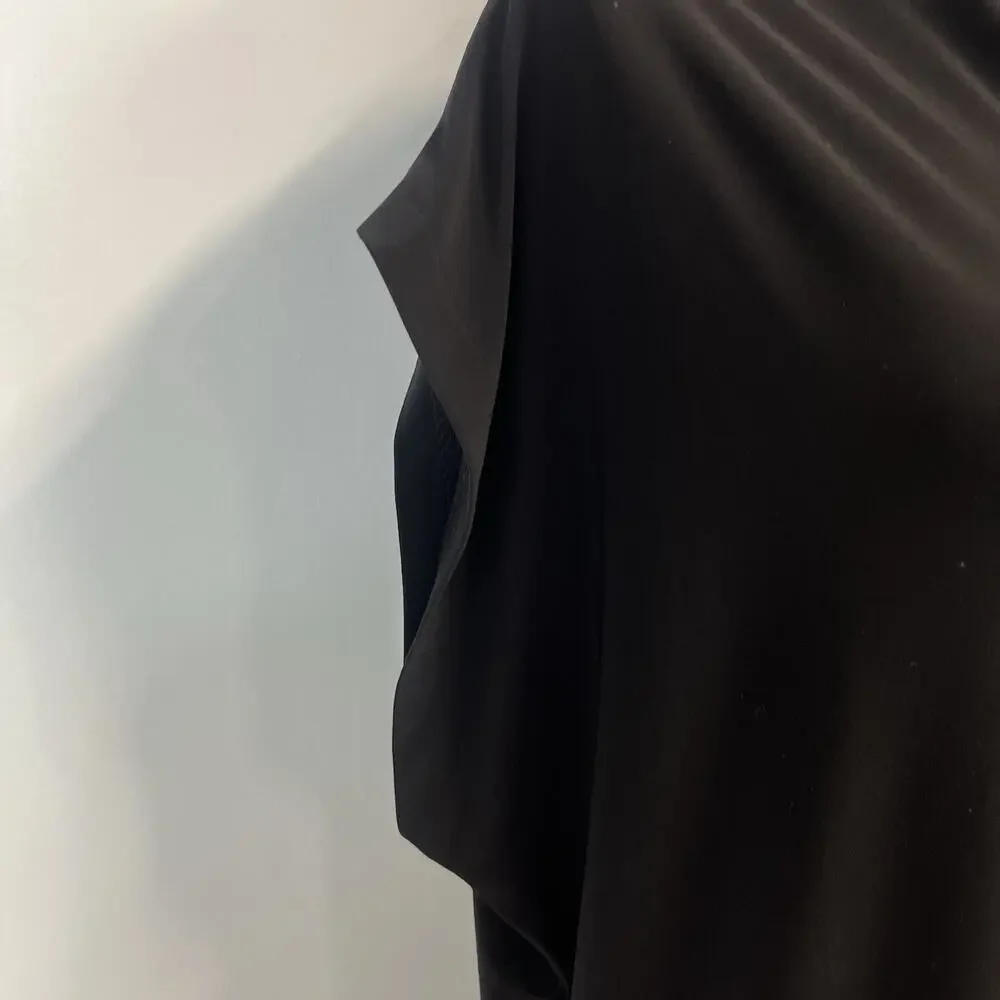KamaliKulture Dress Tunic Women's Size M Black Stretch Slinky Cocktail Dinner